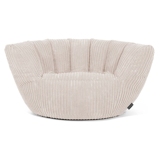 Charles Vintish Sitzsack - Cord Elfenbein 01