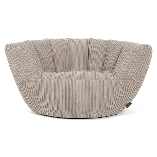 Charles Vintish Sitzsack - Cord Nerzfarben 01