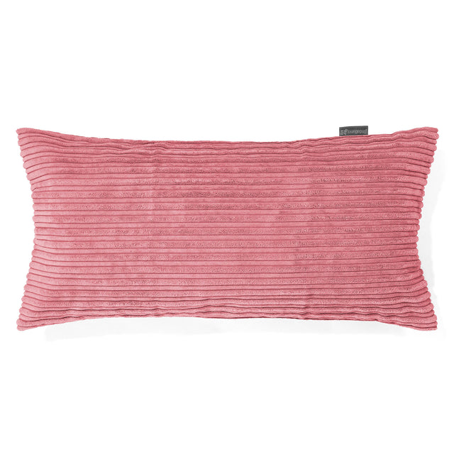 Riesen Kissen 40 x 80cm - Cord Koralle 01
