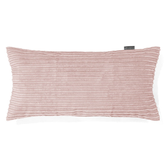 Riesen Kissen 40 x 80cm - Cord Rosa 01