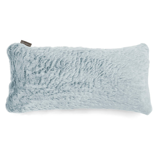 Riesen Kissen 40 x 80cm - Kaninchen Kunstfell Pastellblau 01