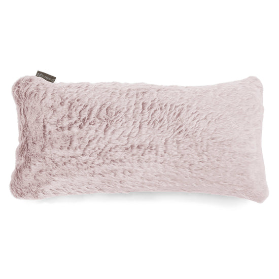 Riesen Kissen 40 x 80cm - Kaninchen Kunstfell Pastellrosa 01
