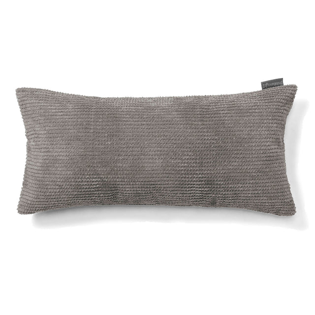 Riesen Kissen 40 x 80cm - Pom-Pom Anthrazit 01