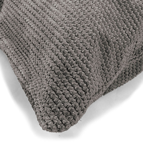 Riesen Kissen 40 x 80cm - Pom-Pom Anthrazit 02