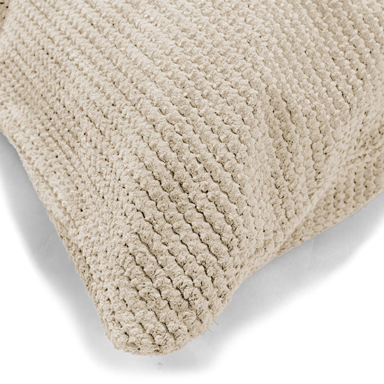 Riesen Kissen 40 x 80cm - Pom-Pom Creme 02