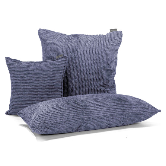 Riesen Kissen 40 x 80cm - Pom-Pom Lila 03