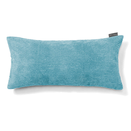 Riesen Kissen 40 x 80cm - Pom-Pom Türkis 01