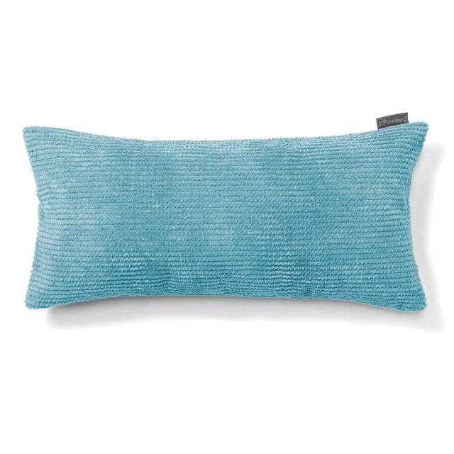 Riesen Kissen 40 x 80cm - Pom-Pom Türkis 01