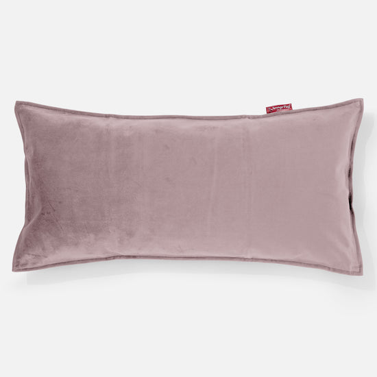 Riesen Kissen 40 x 80cm - Samt Pink 01