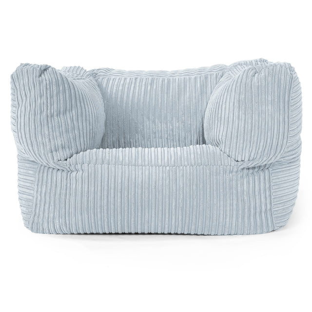 Albert Sitzsack Ohrensessel - Cord Baby Blau 01