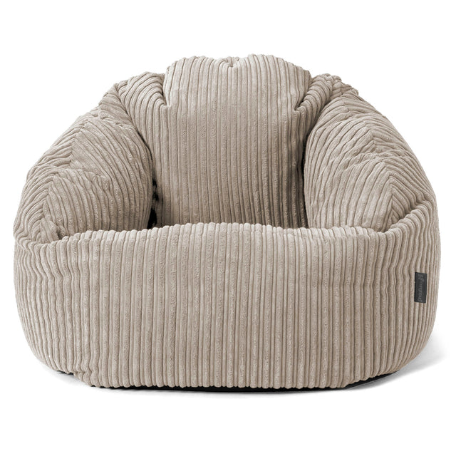 Bubble Sitzsack Sessel - Cord Nerzfarben 01
