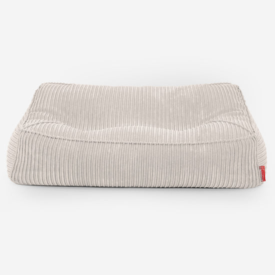 Das Slouchy Sitzsack Sofa - Cord Elfenbein 01