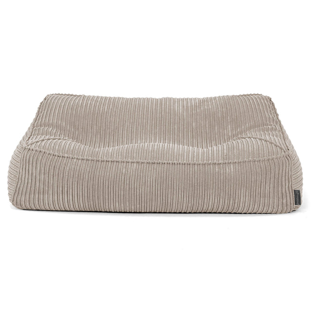 Das Slouchy Sitzsack Sofa - Cord Nerzfarben 03