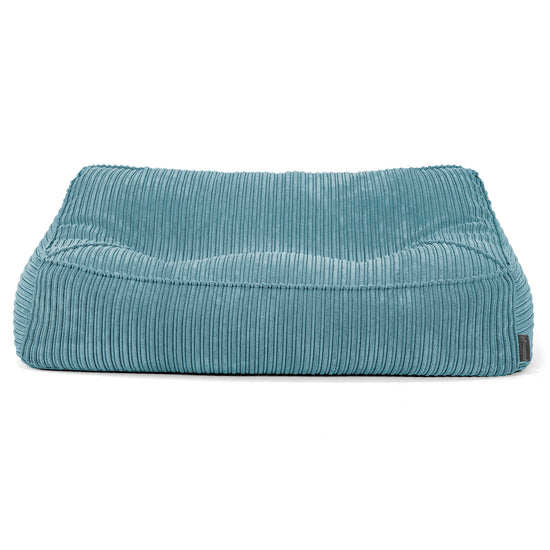 Das Slouchy Sitzsack Sofa - Cord Türkis 03
