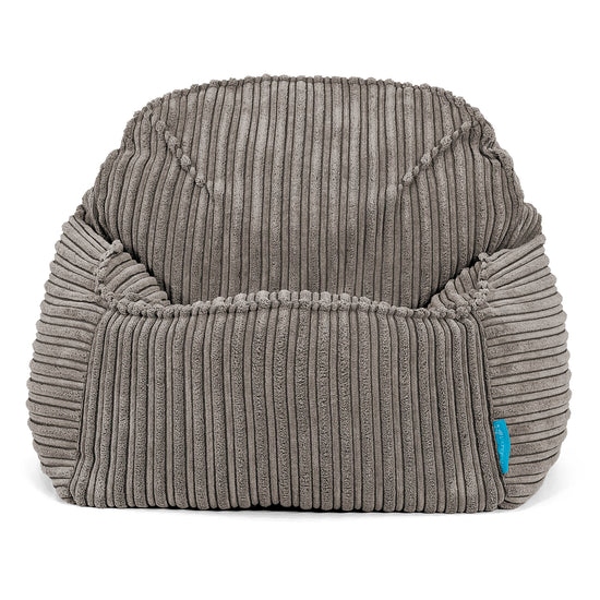 Der Slouchy Kinder Sitzsack 2-6 Jahre - Cord Graphitgrau_02