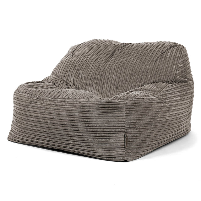 Der Slouchy Sitzsack Sessel - Cord Graphitgrau 03