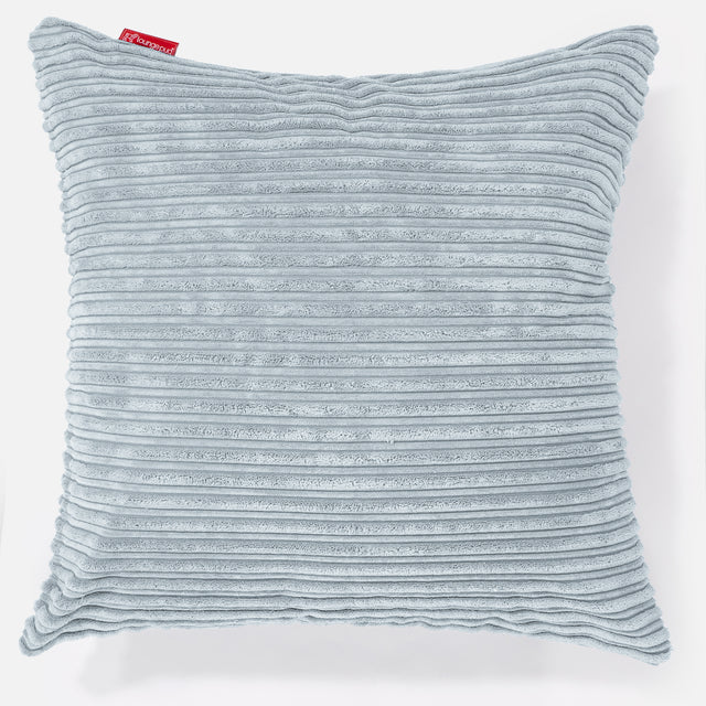 Extra Große Kissen 70 x 70cm - Cord Baby Blau 01