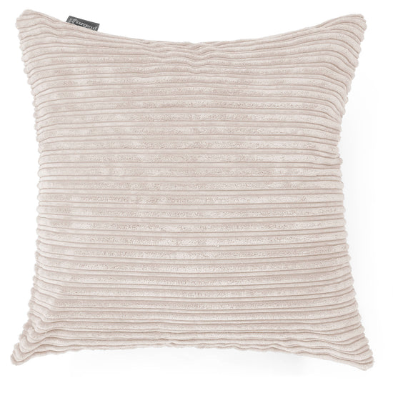 Extra Große Kissen 70 x 70cm - Cord Creme 01