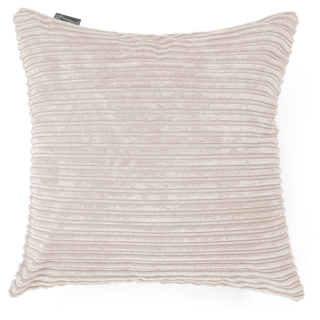 Extra Große Kissen 70 x 70cm - Cord Creme 01