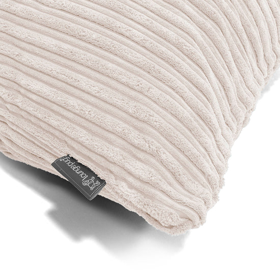 Extra Große Kissen 70 x 70cm - Cord Creme 03