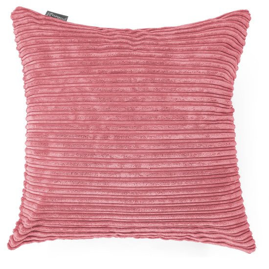 Extra Große Kissen 70 x 70cm - Cord Koralle 01