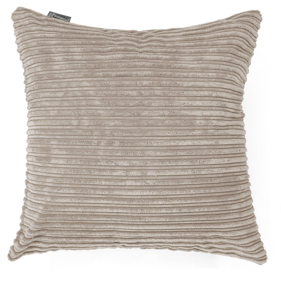 Extra Große Kissen 70 x 70cm - Cord Nerzfarben 01