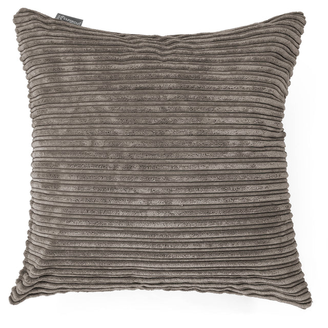 Extra Große Kissen 70 x 70cm - Cord Schiefergrau 01