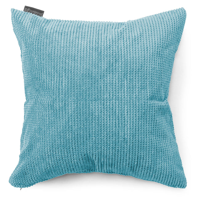 Extra Große Kissen 70 x 70cm - Pom-Pom Türkis 01
