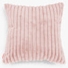 Extra Große Dekokissen / Sofa Kissenbezug 70 x 70cm - Ultra Plüsch Cord Pastellrosa 01