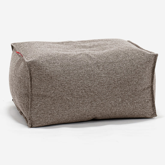 Fußhocker Pouf - Interalli Wolle Biscuit 01