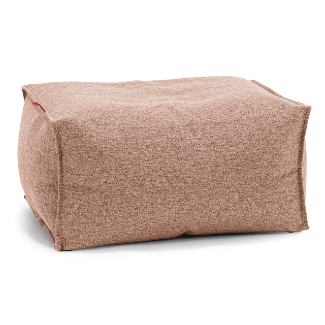 Fußhocker Pouf - Interalli Wolle Sand 01