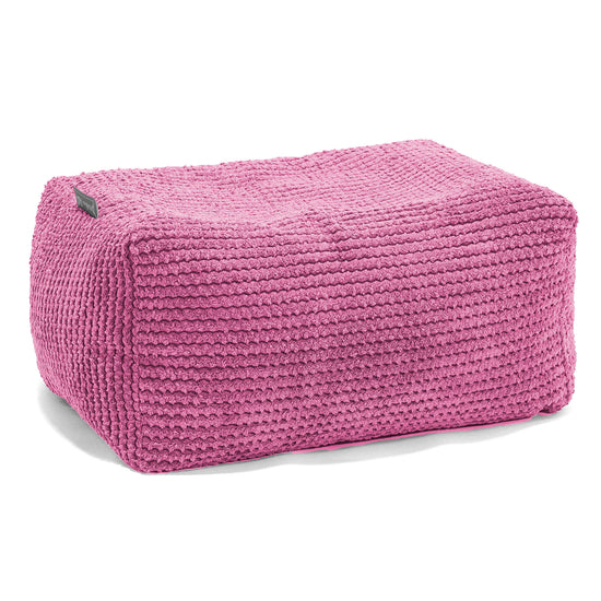 Fußhocker Pouf - Pom-Pom Pink 01