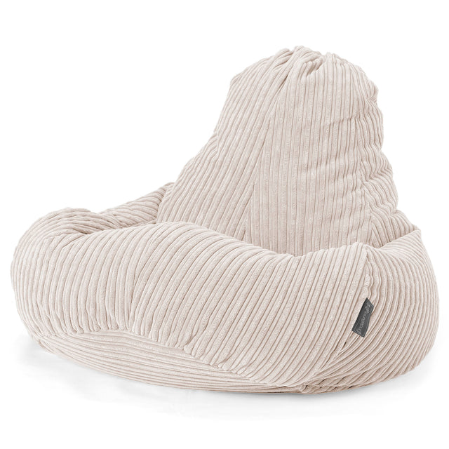 Ultra Lux Gaming Sitzsack - Cord Creme 01