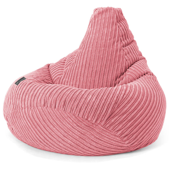 Gaming Sitzsack Sessel - Cord Koralle 02