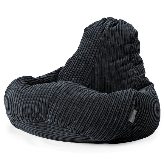 Ultra Lux Gaming Sitzsack - Cord Schwarz 01