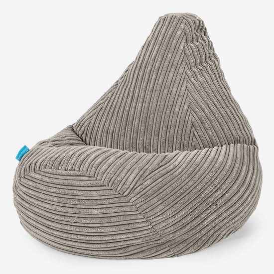 Kinder Gaming Sitzsack Sessel 1-5 Jahre - Cord Nerzfarben_02