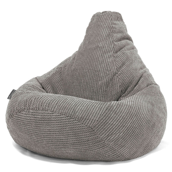 Kinder Gaming Sitzsack 6-14 Jahre - Pom-Pom Anthrazit 02