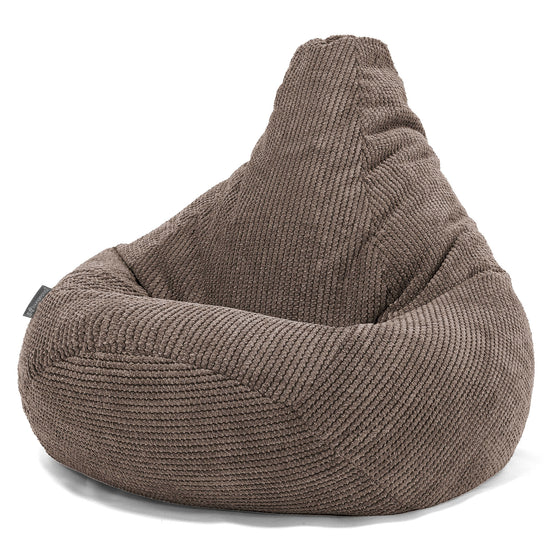 Kinder Gaming Sitzsack 6-14 Jahre - Pom-Pom Schoko 02