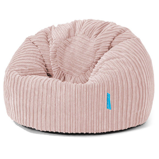 Klassicher Kindersessel Sitzsack 1-5 jahren - Cord Rosa_01
