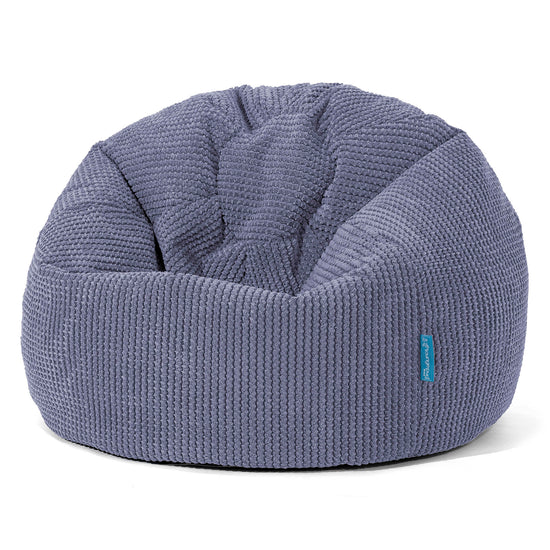 Klassicher Kindersessel Sitzsack 1-5 jahren - Pom-Pom Lila_01