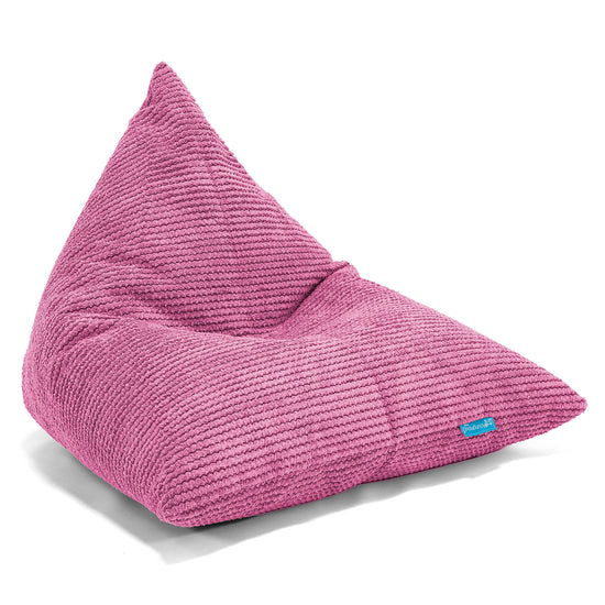 Kinder Sitzsack Gaming - Waffle Cord Pink 01