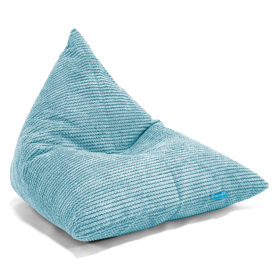 Kinder Sitzsack Gaming - Pom-Pom Türkis 01