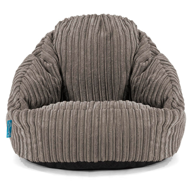 Bubble Kinder-Sitzsack Sessel 1-3 jahren - Cord Graphitgrau_01