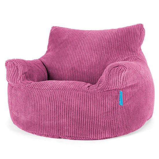 Kindersessel Sitzsack 3-8 jahren - Pom-Pom Pink 01
