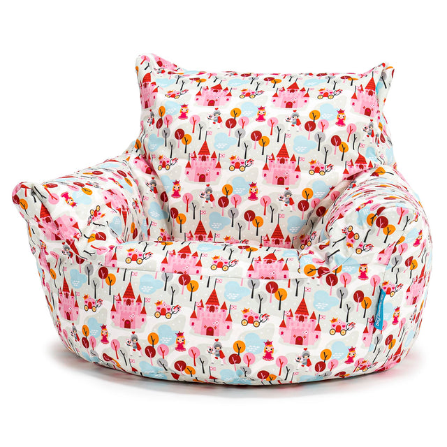 Klein Kindersessel Sitzsack 1-3 jahren - Druck Prinzessin 01