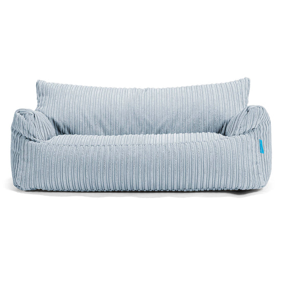 Josephine Sitzsack Sofa für Kinder 1-5 Jahre - Cord Baby Blau_01