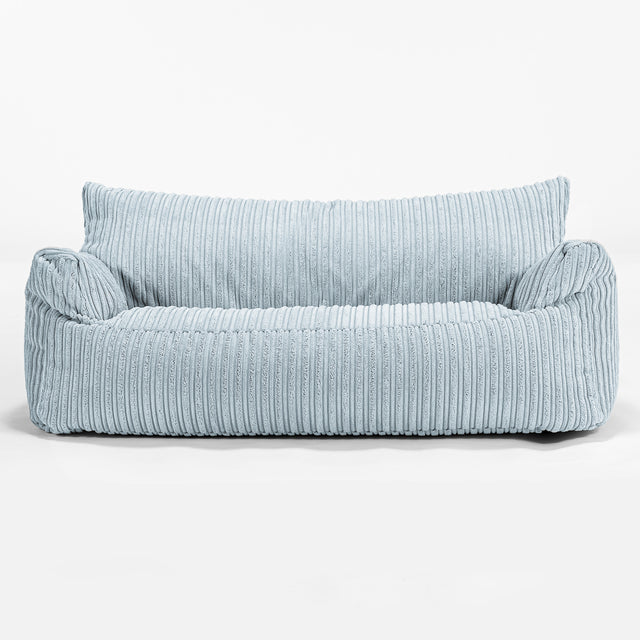 Josephine Sitzsack Sofa für Kinder 1-5 Jahre - Cord Baby Blau_01