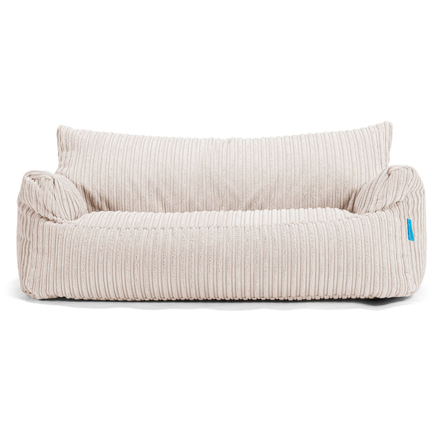 Josephine Sitzsack Sofa für Kinder 1-5 Jahre - Cord Elfenbein_01