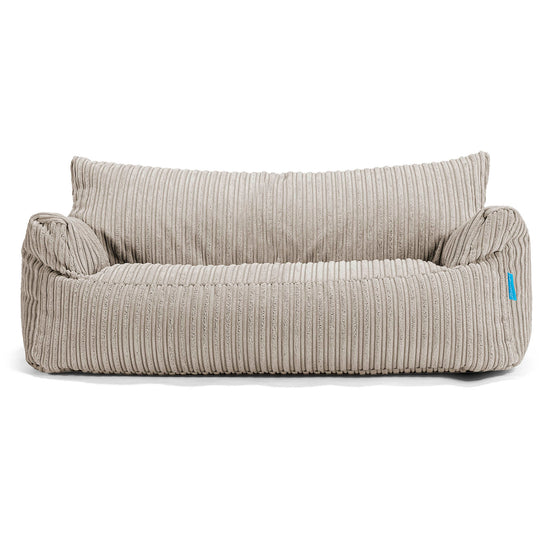 Josephine Sitzsack Sofa für Kinder 1-5 Jahre - Cord Nerzfarben_01