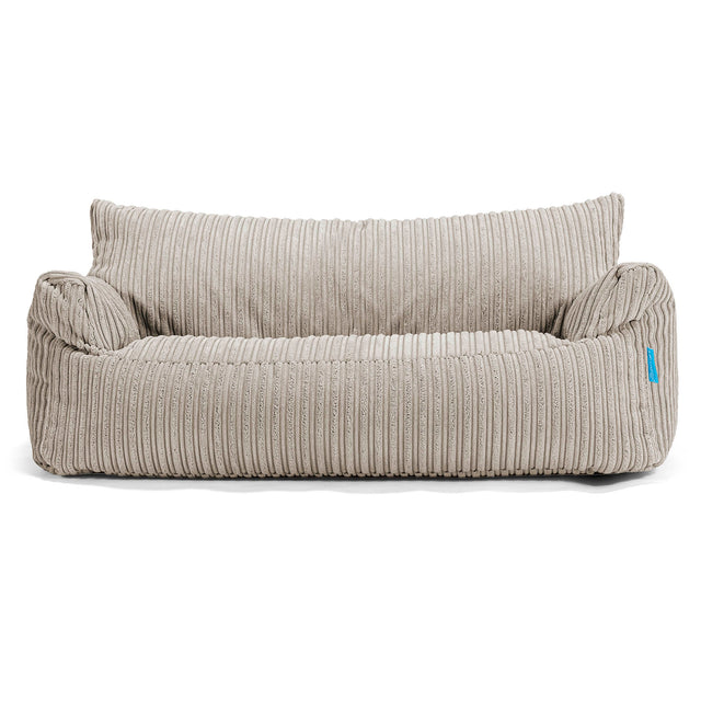 Josephine Sitzsack Sofa für Kinder 1-5 Jahre - Cord Nerzfarben_01